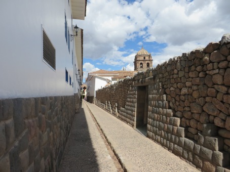 Muros incas, en edificios coloniales